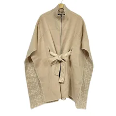 【超美品】COACH フード付きケープコート 2025年最新】COACH ポンチョ・ケープコートの人気アイテム