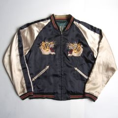 テーラー東洋 サテンスカジャン リバーシブル スーベニア TT11381 雰囲気抜群】TAILOR TOYO【TT11381/ リバーシブル スカジャン】 L