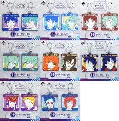 [중고] 잡화 총 8 종 세트 고무 마스코트 세트 [이치 반 쿠지 에반게리온 EVANGELION HEROINES] H 상