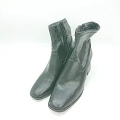 ■ ⊇ AZUL BY MOUSSY アズール バイマウジー ミドル ブーツ サイズL ブラック系 レディース E  【1503060015391】