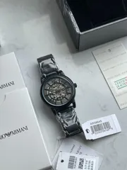 【今日特価】ARMANI アルマーニ スチールクラシック ?空ムーブメント腕時計-WTO輸入2