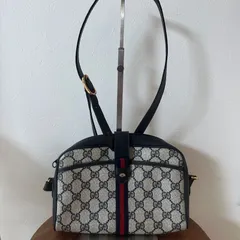 GUCCI グッチ　GG シェリーライン　ショルダーバッグ　ポシェット　オールドグッチ