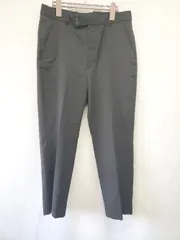 ◇ Θ BEAUTY&YOUTH センタープレス スラックス サイズL ブラック系 メンズ E  【1508060001498】