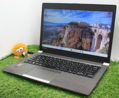 【訳アリ☆東芝】office付☆ノート 13.3インチ☆4GB/SSD128GB/Core i5-5200(5世代)/Win11☆TOSHIBA dynabook R63/Y【1675】