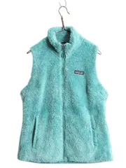 【お得なクーポン配布中!】 16年製 パタゴニア ロスガトス フリース ベスト レディース L 古着 Patagonia 毛長 パイル ボア 重ね着 フルジップ アウトドア ハイネック