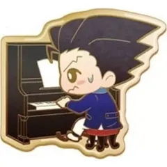 【中古】バッジ・ビンズ 成歩堂龍一 「逆転裁判456 王泥喜セレクション オーケストラ ピンバッジ」