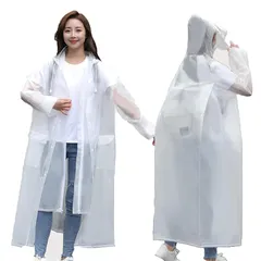 [Raefill] 自転車 レインポンチョ ポンチョ レディース レインコート レインポンチョ ポンチョ ホワイト M