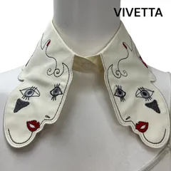 VIVETTA ヴィヴェッタ　ハンドモチーフ襟 ブラウス VIVETTA ヴィヴェッタ ハンドモチーフ襟 ブラウス 40