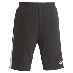 ヨネックス YONEX ユニトレーニングトップハーフパンツ サッカー ウェア(ユニ) (FW6007)、(076)ブラック/シルバー