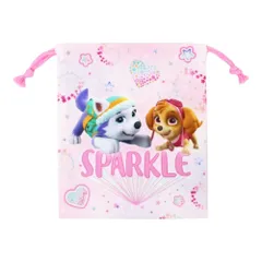 ☆ パウ・パトロール/ピンク2 ☆ 巾着 Sサイズ 巾着 s 巾着袋 小 Sサイズ コップ袋 コップ入 キャラクター グッズ キティ マイメロ リトルツインスターズ パウパトロール もちもちぱんだ ミュークルドリーミー ドラえもん トーマス ウルトラヒーローズ