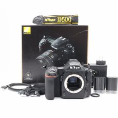 ＜美品＞ニコン Nikon D500 ボディ｜シャッター数17,293枚｜元箱はレンズキット用｜動作良好・高性能APS-C一眼レフ