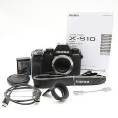 ■ほぼ新品■ FUJIFILM 富士フイルム(FUJIFILM) ミラーレスデジタルカメラ X-S10 ボディ F X-S10 ブラック