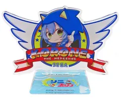 【中古】アクリルスタンド・アクリルパネル 戌神ころね(ソニック/ロゴ) アクリルスタンド 「セガラッキーくじONLINE ホロライブ ソニ×ころ2023」 D賞-4