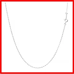 【送料無料 】Style: ツイスト 幅 0.9mm 長さ 45cm [シアーズ] シルバー 925 ツイストベネチアンチェーン 長さ 45cm vt90-45