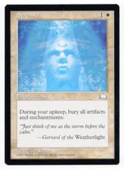 Wizards OF THE COAST ウェザーライト WTH 【英】静寂/Serenity 白R