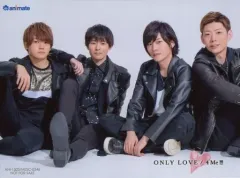 【中古】生写真(男性) M4!!!!/集合(4人)/CD「ONLY LOVE/4 Me!!!!」アニメイトオンライン特典ブロマイド