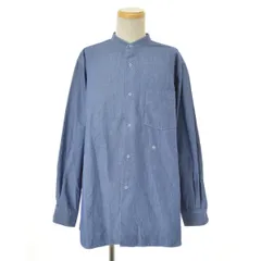 【nanamica】SUGS133 Band Collar Wind Shirts長袖シャツ