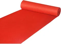wincosi 赤 レッドカーペット ロール 使い捨てレッドカーペット 1.0m