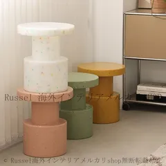 サイドテーブル コーヒーテーブル スツール キッズテーブル 丸型 ラウンド 多目的 北欧 おしゃれ かわいい シンプル クリエイティブ リビング 寝室 8-14