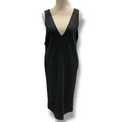 新品 未使用 タグ付き ADAM ET ROPE アダムエロぺ カルゼジャージー スカート ワンピース バックスリット GAE-28400-B 日本製 ブラック 黒 フリーサイズ レディース 春 ゴーゴー古着久喜倉庫店 23 草有00229H