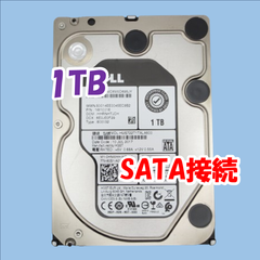 【中古動作品】HGST 3.5インチHDD SATA(Serial ATA) 1TB HUS722T1TALA600 DELL
