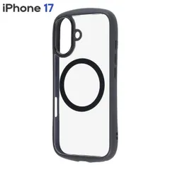 iPhone17 ケース ブラック クリア 透明 magasafe対応 ハイブリッド 10H 強化ガラス シンプル 無地 スマホ カバー iPhone 2025 6.3inch 2眼 【１週間以内発送】【ゆうパケットにて発送】