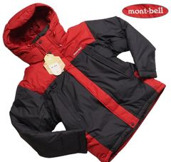 新品正規45900円 mont-bell モンベル 重防寒 強靭生地 EXグースダウン Calix ヘビー ダウンジャケット メンズ レッド(RED) WMDJ211