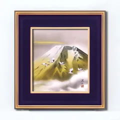 黄金富士 松岡義治 作 掛け軸 掛軸 富士 アート 開運 縁起物 正月 黄金富士 松岡義治 作 掛け軸 掛軸 富士 アート 開運 縁起物 正月
