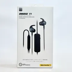 情熱価格 +PLUS NOISE CANCELING EARPHONES UNNOISE Y1 BLACK ジョウネツカカク プラス ノイズキャンセリングイヤホン ブラック TT-EP009 ③