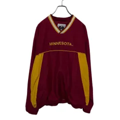 【58 SPORTS】 90～00s カレッジロゴ刺繡ジャケット S-2245