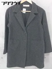 ◇ ◎ BEAUTY & YOUTH UNITED ARROWS ウール混 長袖 チェスターコート ダークグレー レディース  【1104010007055】