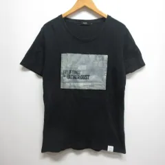 アズールバイマウジー AZUL by moussy 半袖 Tシャツ カットソー M 黒 ブラック