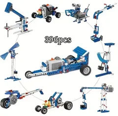 【新品・未開封】LEGOテクニック パワーファンクション ロボットキット Mモーター バッテリーボックス 互換品 10種類以上のロボット制作 クリエイティブ ラジコン 自由カスタム 高品質 プレゼントに最適のサムネイル