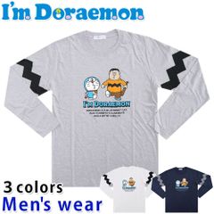 ドラえもん 長袖 Tシャツ メンズ ジャイアン プリント ネコ マンガ グッズ DR1251-11B