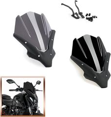 ヤマハ MT-07/FZ07 2021-2022年用 ウィンドスクリーン フロントガラスキット 偏向器CYB686目玉商品