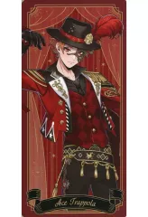 【中古】キャラカード エース・トラッポラ(仮面有り/ノーマル) 「ディズニー ツイステッドワンダーランド Halloween アニメイトオンリーショップ ステージカードコレクション プレイフルランド Halloween ver.2024」