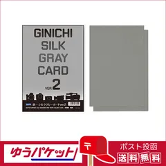 【ゆうパケット配送・送料無料】銀一　シルクグレーカードVer.2(18%標準反射板)　A4判2枚入りのサムネイル