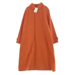 MAISON SPECIAL メゾンスペシャル 21aw 11212161202 カシミヤ混 プライムオーバー ステンカラーコート オレンジ系 02【極上美品】【中古】のサムネイル