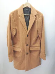 ◇ MONO-MART モノマート シンプル ロング丈 長袖 チェスター コート サイズM キャメル レディース E  【1406050051495】のサムネイル