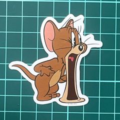 ST310 防水ステッカー シール トムとジェリー アニメ キャラクター スマホ