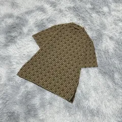 【良品】ハイネックカットソー【F】レトロ  個性的  レディース  イエロー系  黄色  【送料無料】のサムネイル