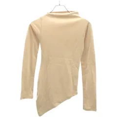JANE SMITH ジェーンスミス 24AW  COTTON JERSEY ASYMMETRY PULLOVER アシンメトリーカットソー 24WCT-633L ベージュ 38のサムネイル