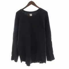 サスクワッチファブリックス SASQUATCH fabrix Tシャツ カットソー クルーネック 長袖 M 紺 ネイビー /ROのサムネイル