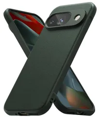 【人気商品】滑り止め TPU 落下防止 耐衝撃 ONYX 米軍MIL規格取得 軽量ケース ケース 柔軟ケース Pixel9 スマホケース 9 スマホカバー ピクセル9 Pixel (ストラップホールあり) - 【Ringke】Google Dark Green