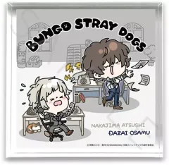 【中古】アクリルスタンド・アクリルパネル Mocho-A(中島敦＆太宰治) アクリルブロック 第2弾 「文豪ストレイドッグス」