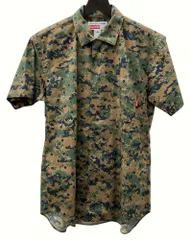 【名作】 シュプリーム × コムデギャルソンシャツ　半袖シャツ　ドット　迷彩　M Supreme シュプリーム 13SS × COMME des GARCONS SHIRT
