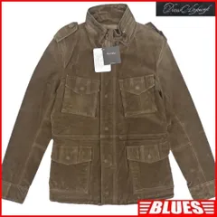 未使用 レザー ジャケット ブルゾン ジャンパー 茶 本革 レディース TY1906