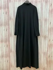 ADORE アドーア バックプリーツロングワンピース トリアセテート 日本製 ADORE アドーア バックプリーツロングワンピース トリアセテート