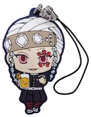 【中古】雑貨 宇髄天元 オリジナルラバーストラップ 「鬼滅の刃」 アサヒ飲料×鬼滅の刃キャンペーン レシート撮影応募抽選特典