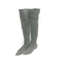 ■ ⊇ ESPERANZA ニーハイ ブーツ サイズL ブラック レディース E  【1503060029749】